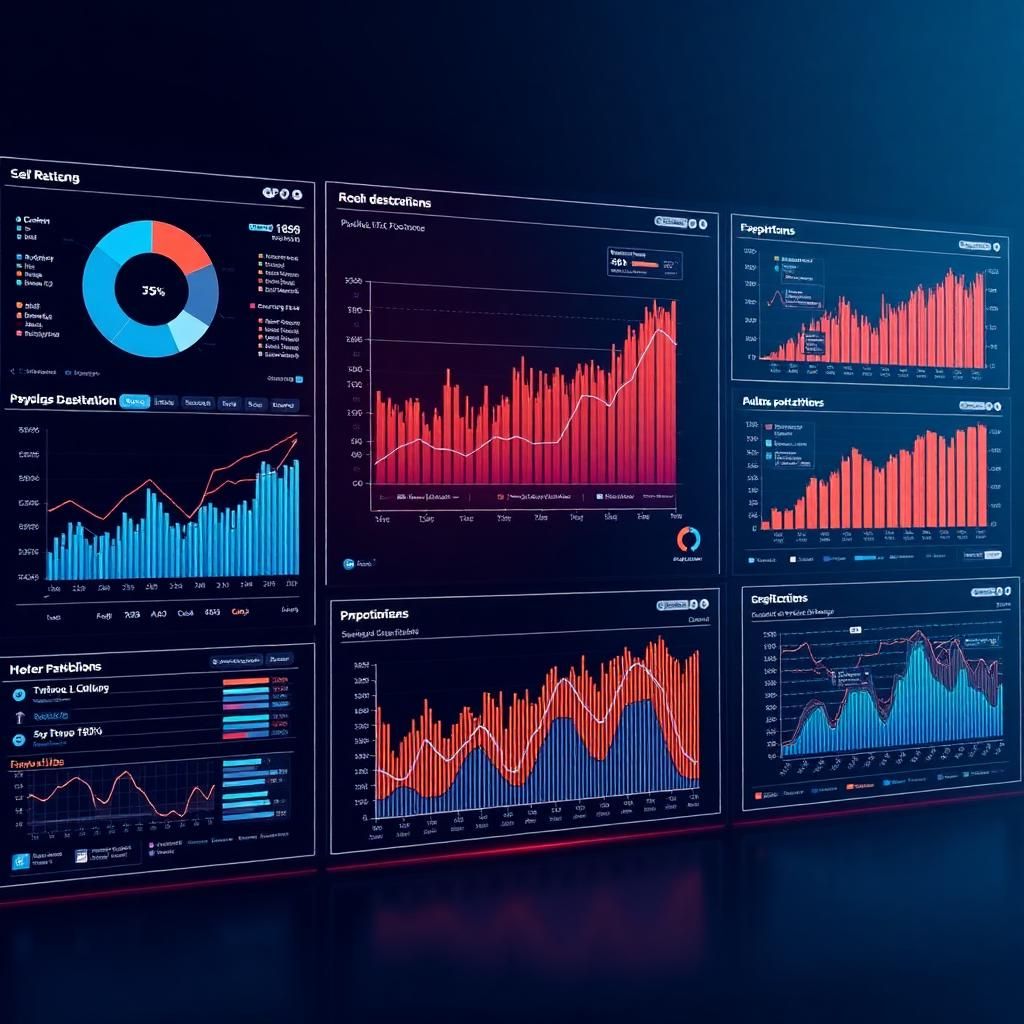 Abstract network of connected data nodes representing structured, AI-ready building data